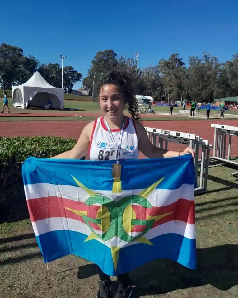 Una Galarceña bicampeona en los Juegos Evita