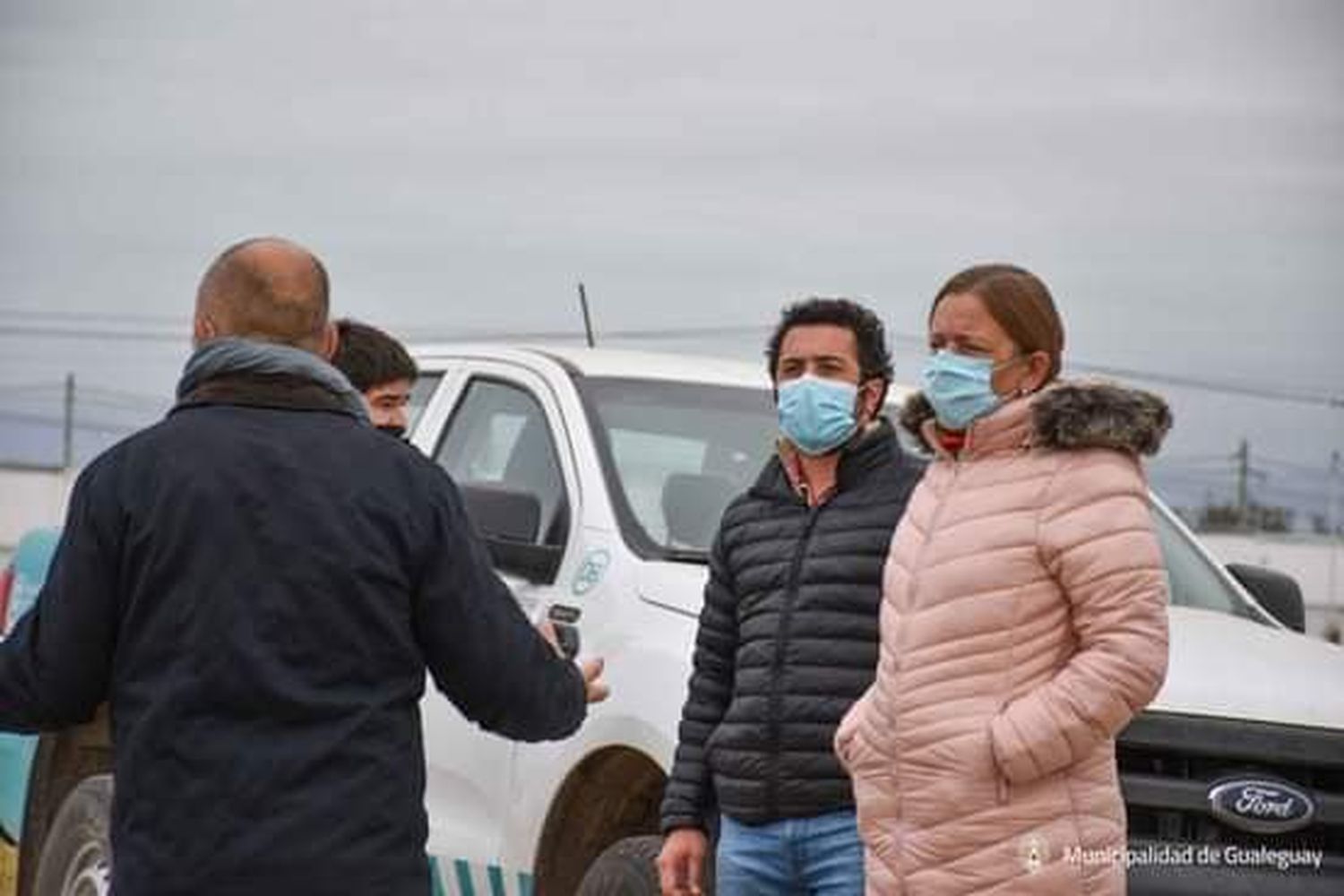 Barrio 100 Viviendas: Verónica Berisso recorrió el terreno