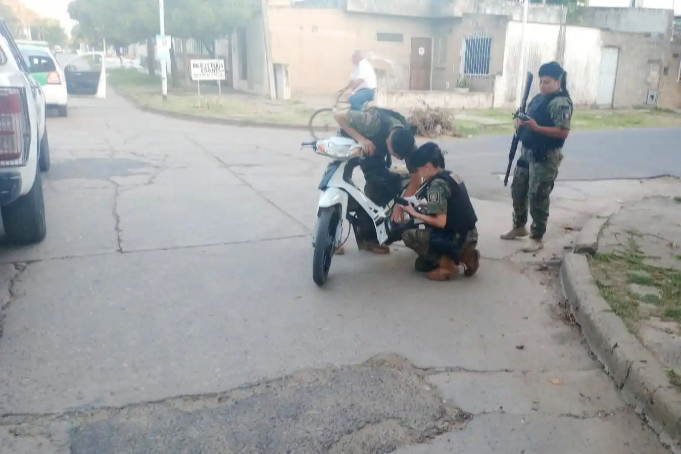 Personal de UTOI trabajó junto a inspectores de Tránsito.