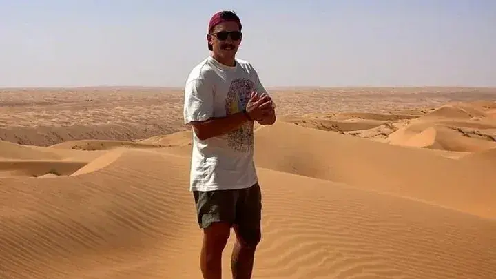 José Comalini, oriundo de Mercedes, reside desde hace nueve meses en Jordania.
