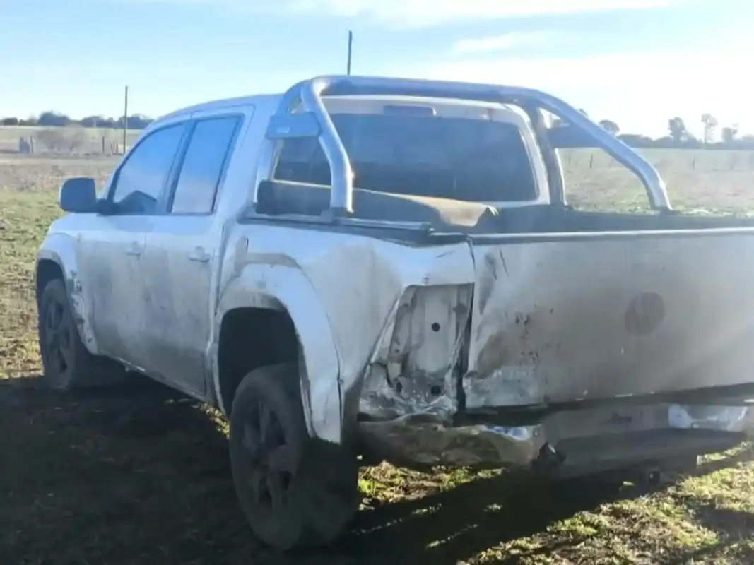 Secuestraron una camioneta que habría chocado a dos motos en la Ruta Nº 14