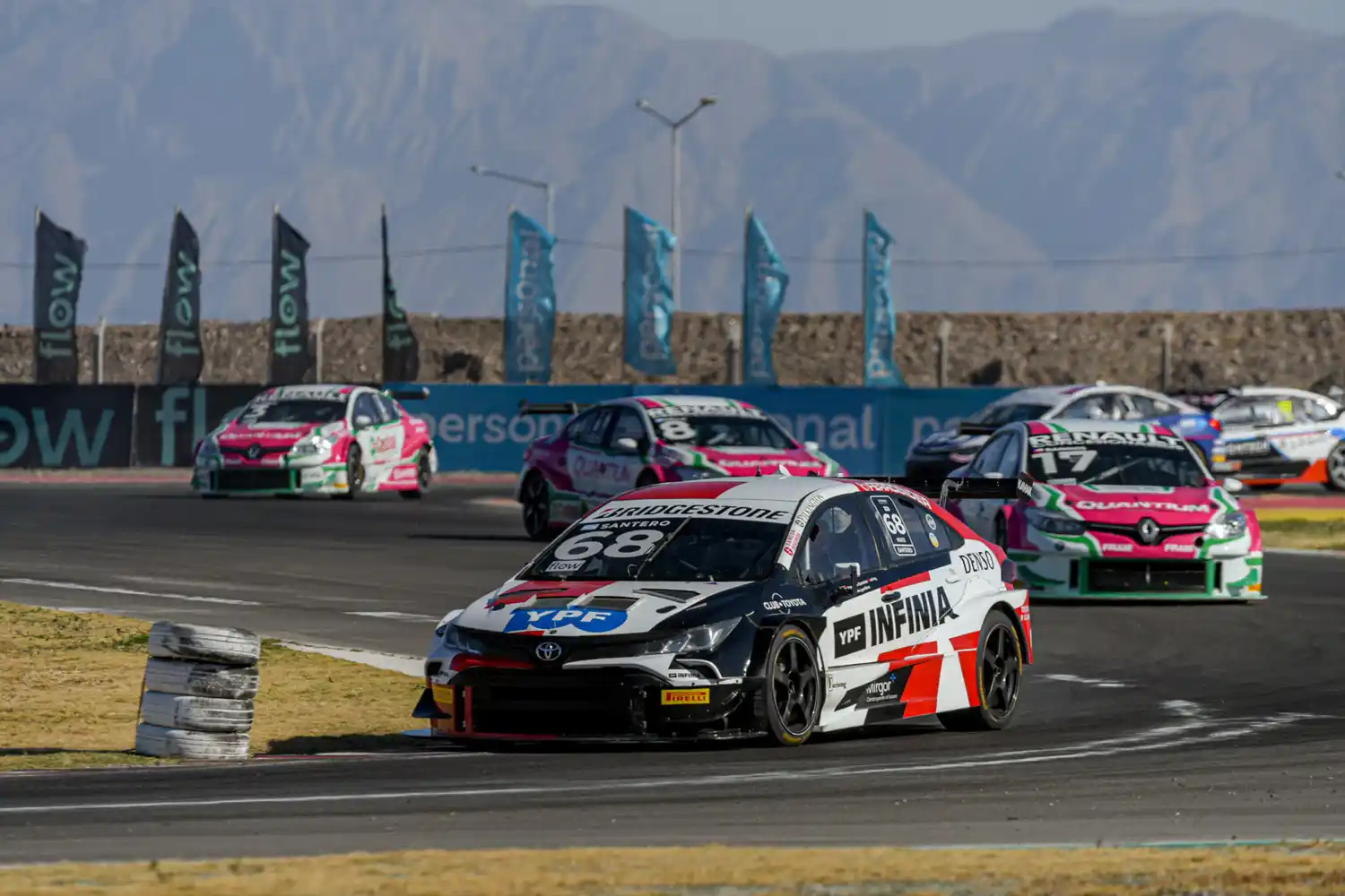 Santero festejó en San Juan. (Foto web TC 2000).