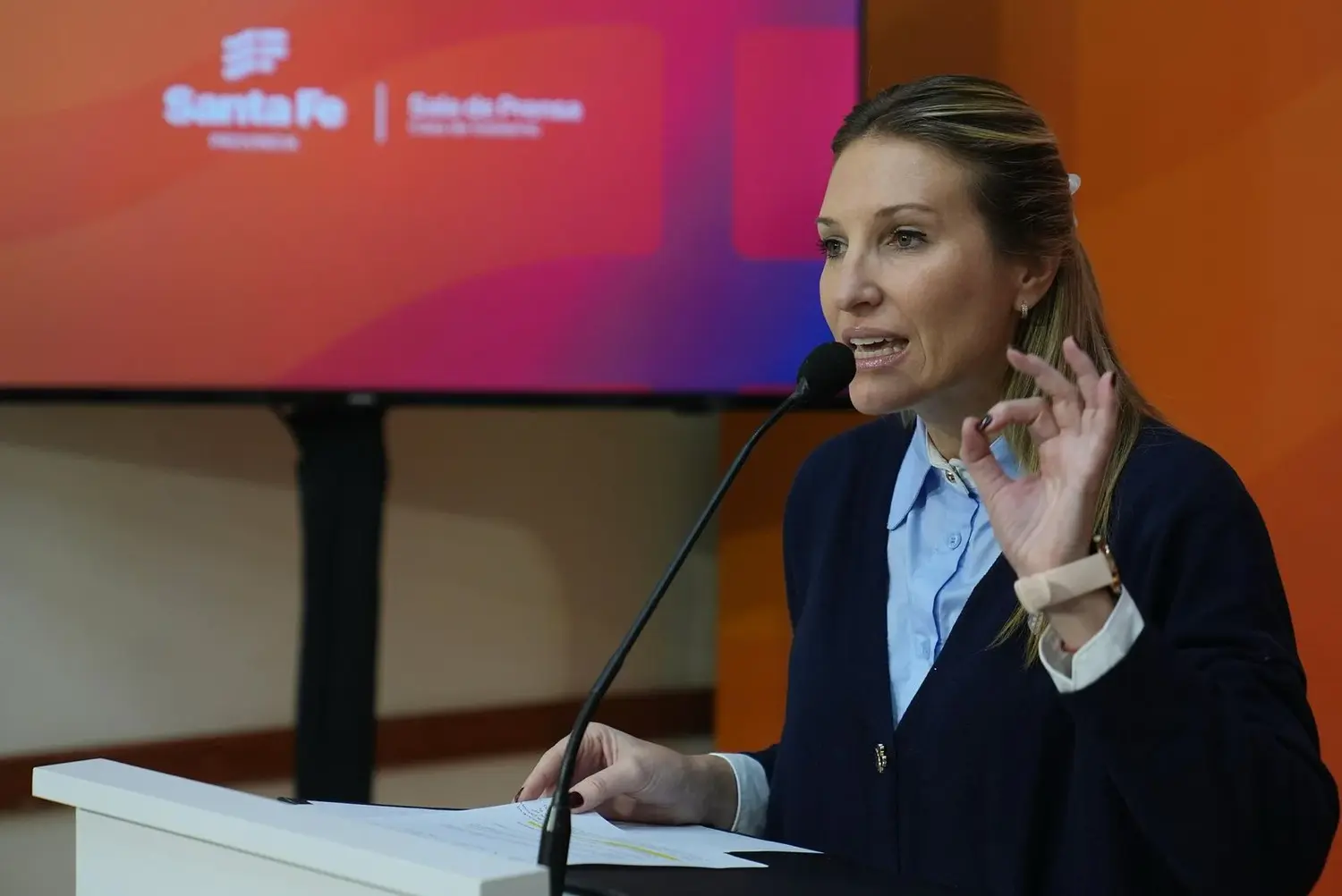 Virginia Coudannes brindará una conferencia de prensa este martes en Rafaela