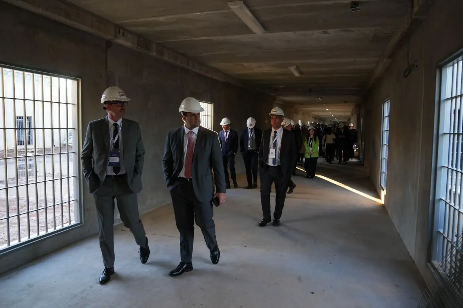 “Es una obra descomunal”: fiscales de todo el país recorrieron “El Infierno”, la cárcel que Santa Fe construye en Piñero