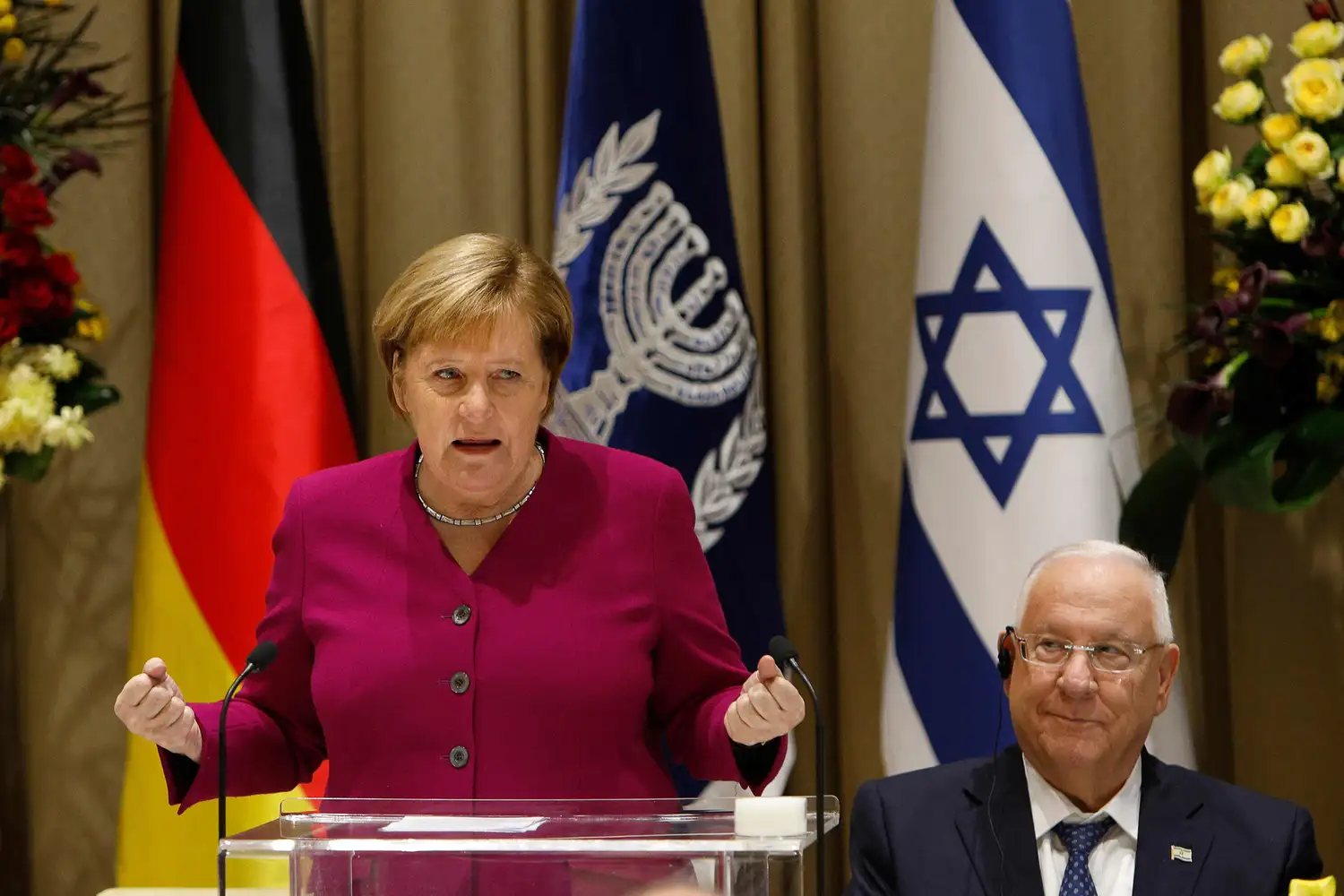 Merkel y Netanyahu difirieron acerca del método a seguir adelante frente a Irán