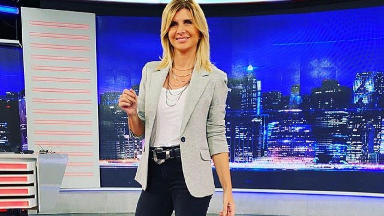 Débora Plager se fisuró una costilla