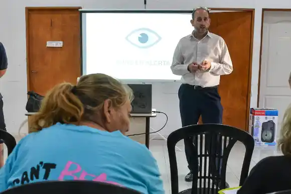 Seguridad: Más vecinos se suman al programa “Ojos en Alerta”