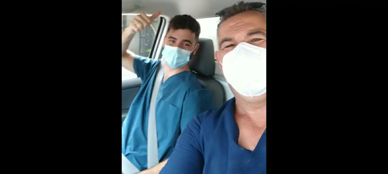 Nació una beba a bordo de una ambulancia: “fue una de las tantas cosas importantes en mi vida”, expresó el ambulanciero