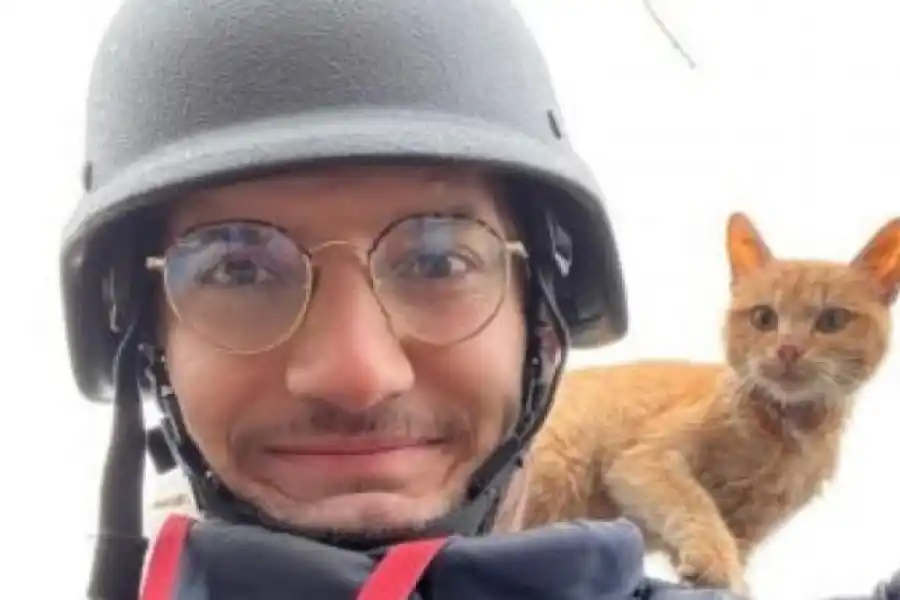 Murió un corresponsal de guerra en Ucrania