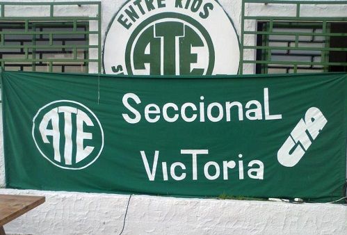 ATE reclama una suba salarial del 60% para los trabajadores de la Municipalidad de Victoria