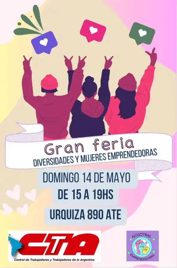 La actividad de emprendedurismo se realizará este domingo, de 15 a 19, en la sede de ATE Gualeguay.