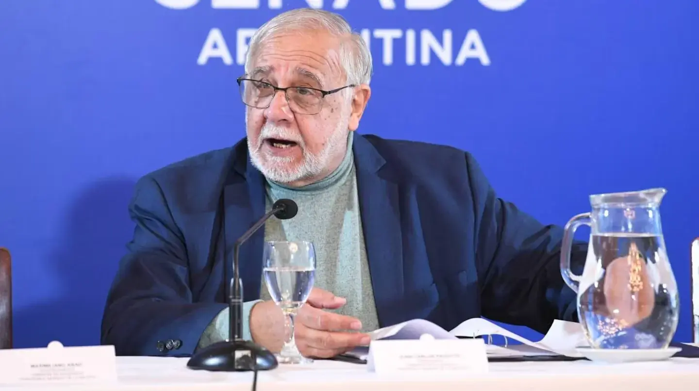 Murió el senador nacional de La Libertad Avanza, Juan Carlos Pagotto, que tenía 74 años. (Foto: Mario Mosca - Comunicación Institucional Senado)