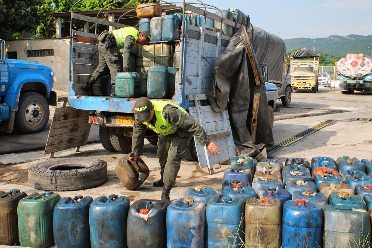 CONTRABANDO: en Cúcuta incautan 31.000 litros de gasolina venezolana