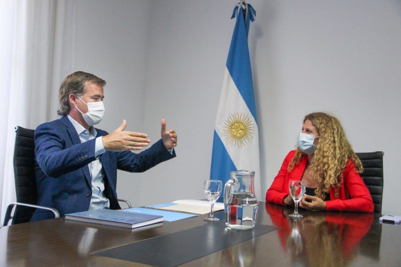 Piaggio se reunió con la viceministra de seguridad de la Nación