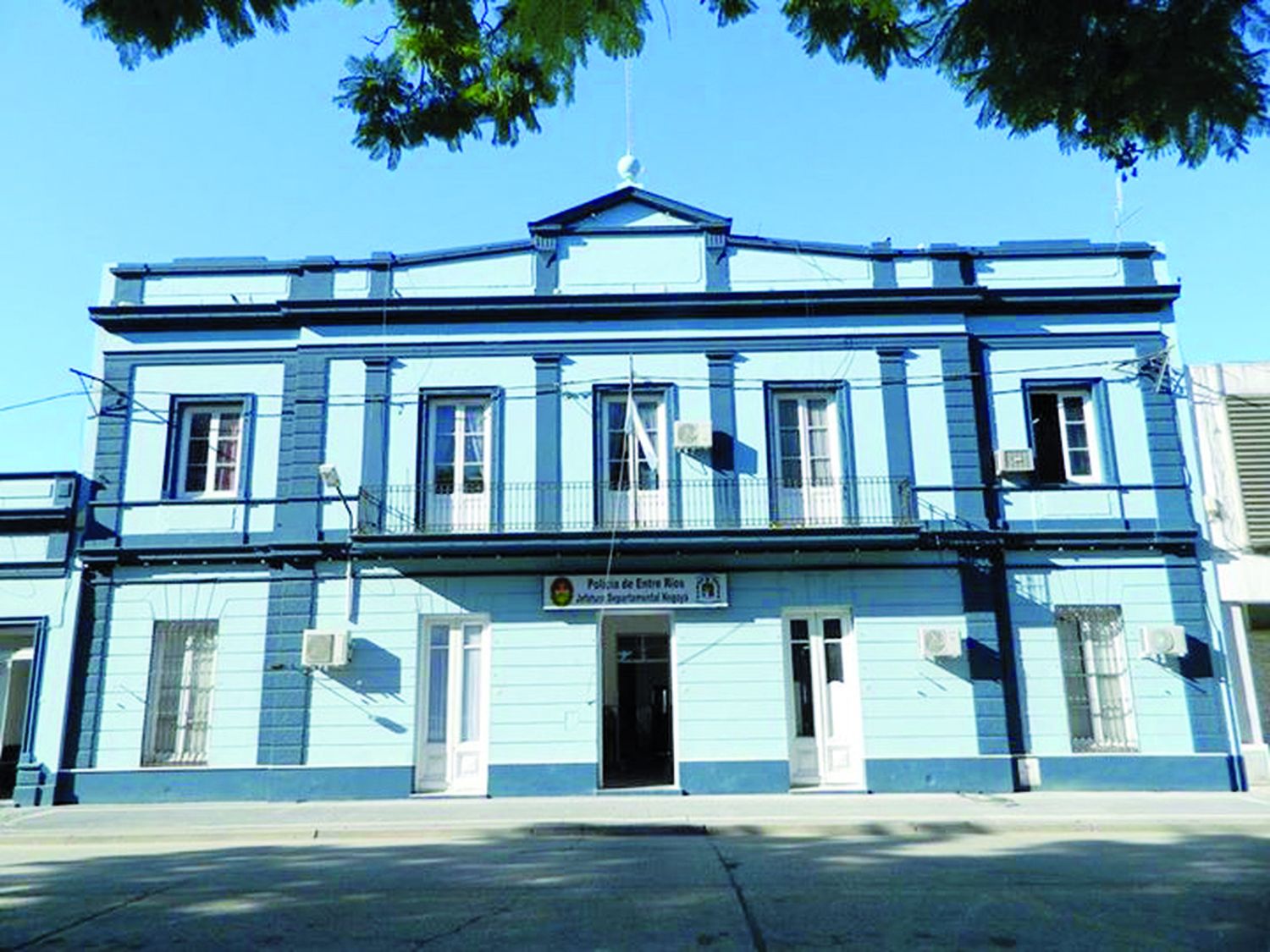 Quedó detenido un subcomisario que presta servicios en Nogoyá