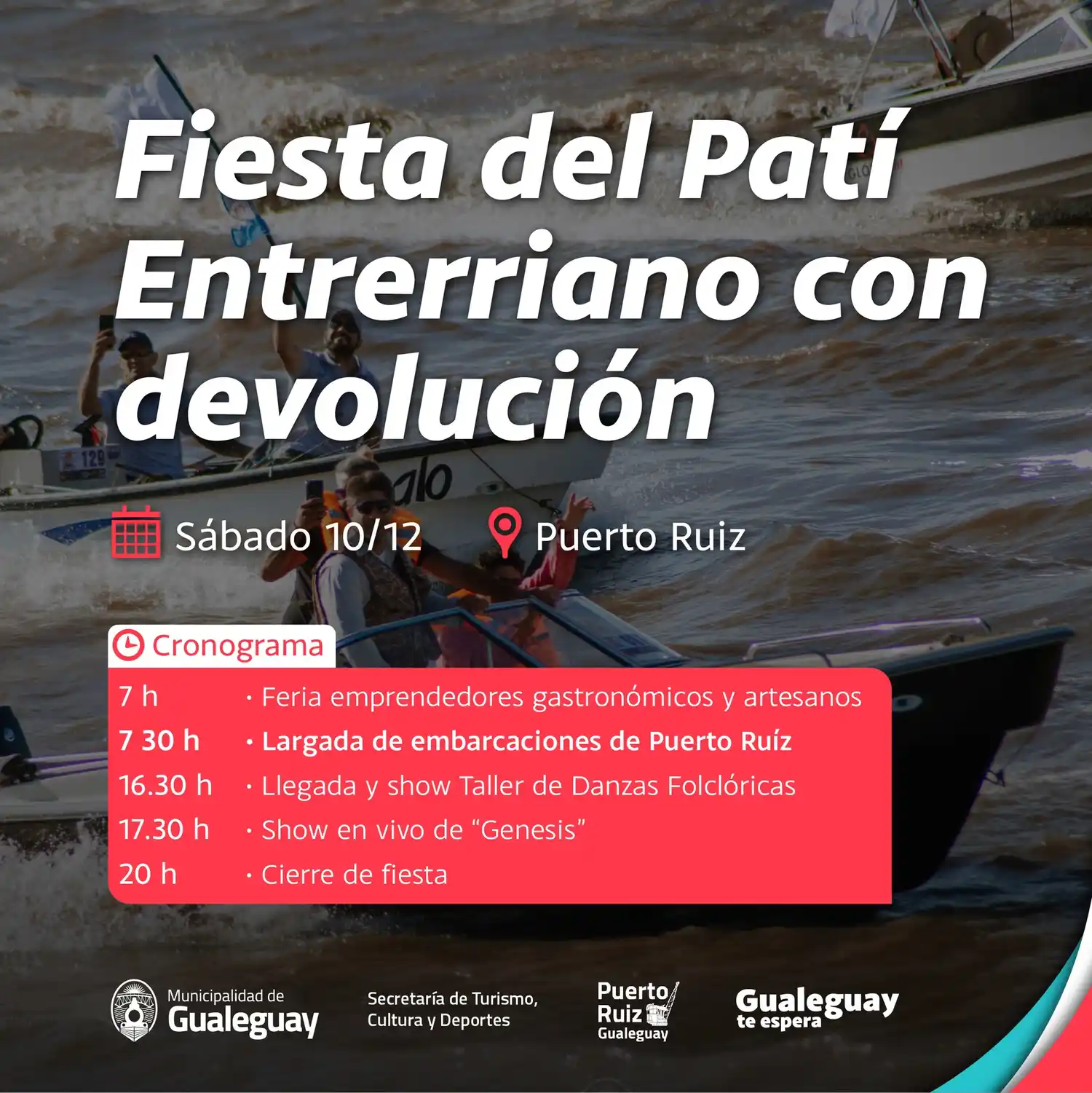 Se viene la Fiesta del Patí Entrerriano con devolución