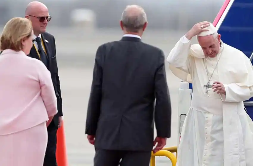 El Papa ya está en Lima