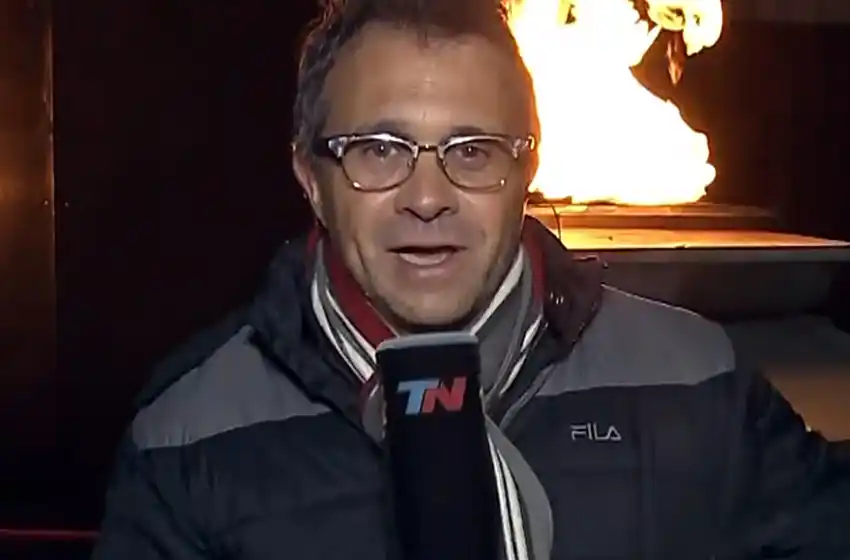 TN Y Sergio Lapegüe festejaron los 25 años del canal en Bar El Cairo