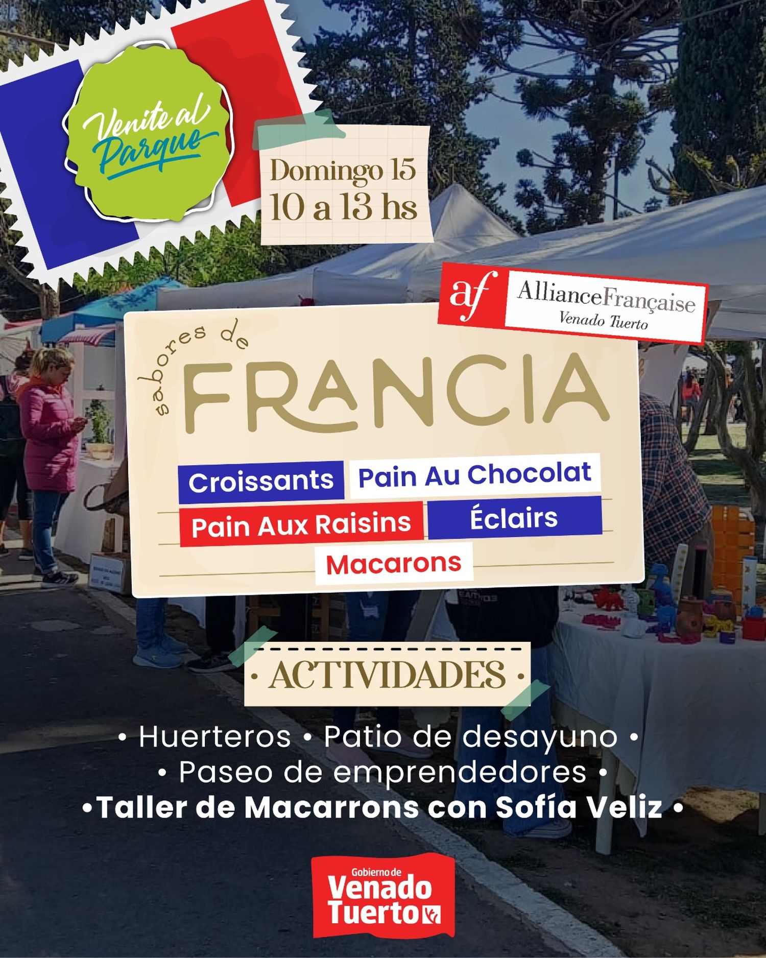 Venite al Parque Francia