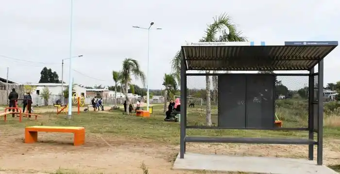 Presupuesto participativo:  Vecinos del barrio El Tero  disfrutan de la nueva plaza