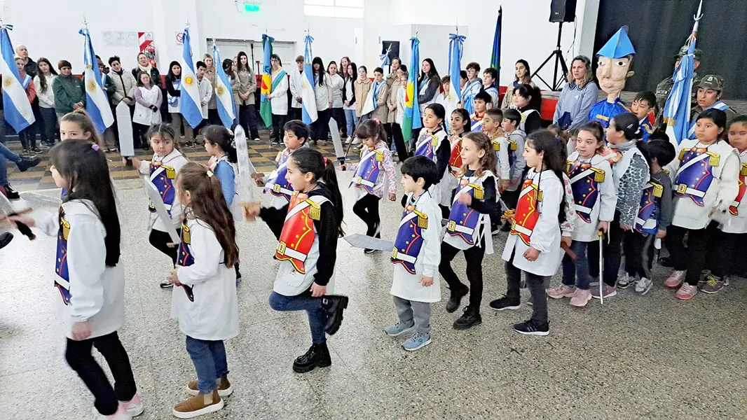 Se realizó el acto del aniversario del fallecimiento de San Martín