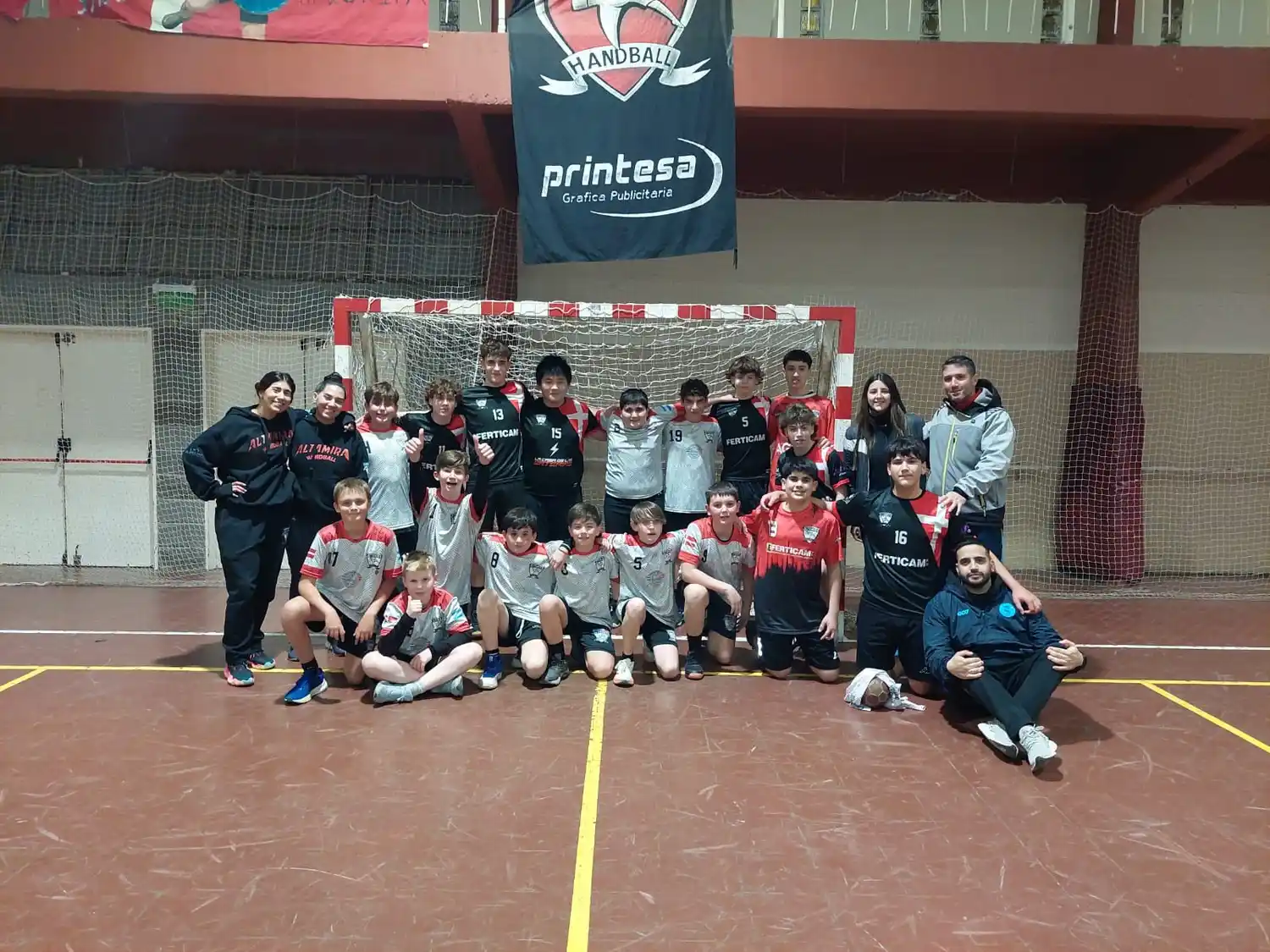 Altamira Handball, categoría menores 'A' y 'B'