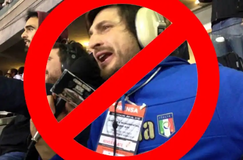 Un relator partidario de River fue declarado «persona no grata» en Santa Fe