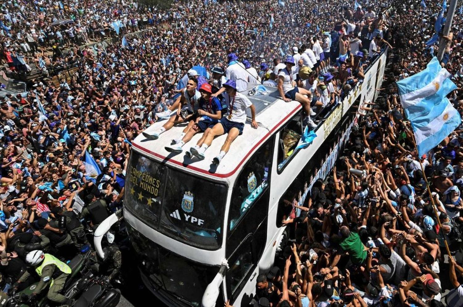 Para revivir la consagración argentina en el Mundial de Qatar desde el sentimiento de los hinchas.