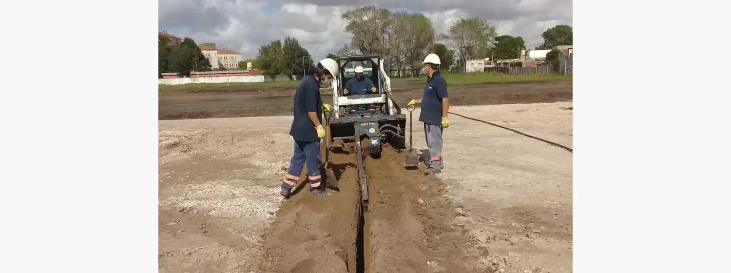 Intervención de OSSE para dotar de servicios al nuevo Hospital Modular
