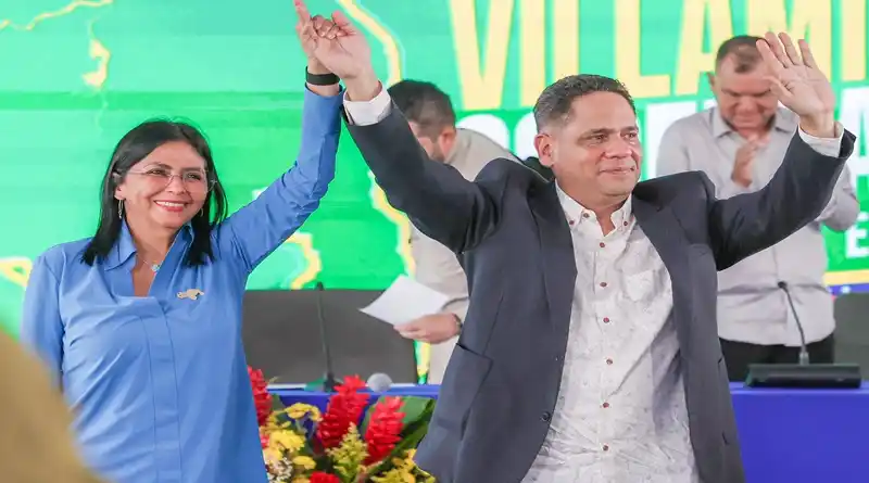 «Este territorio es innegociable»: Delcy Rodríguez al juramentar al gobernador de  Guayana Esequiba