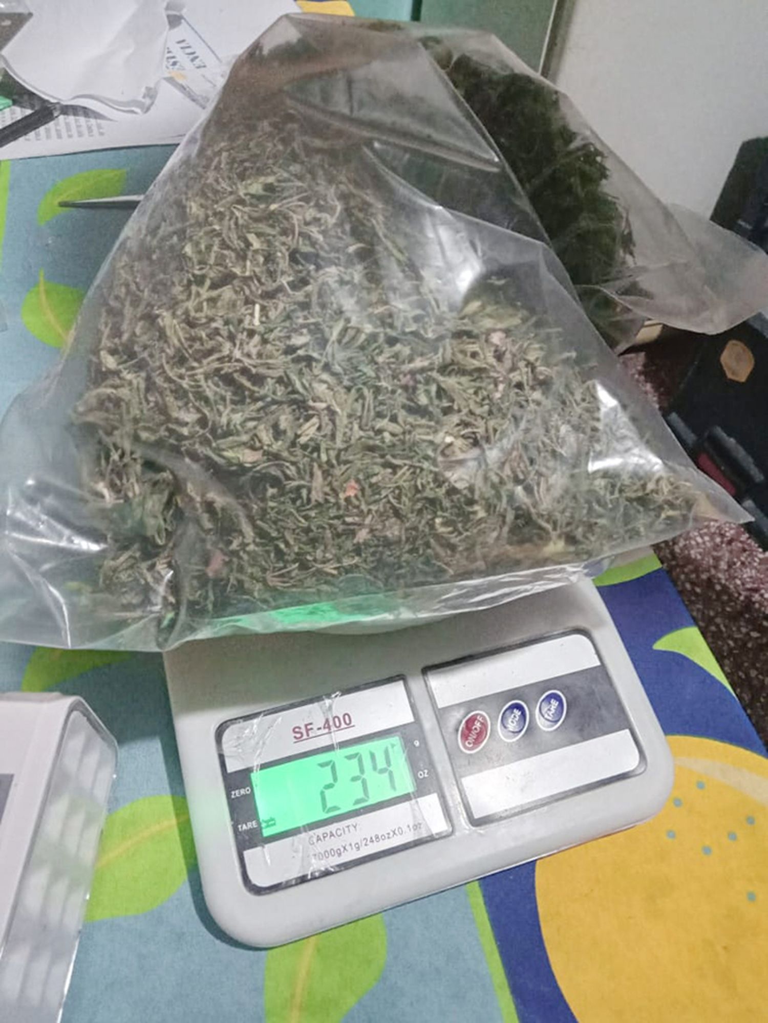 Policía desmanteló punto de tráfico de drogas