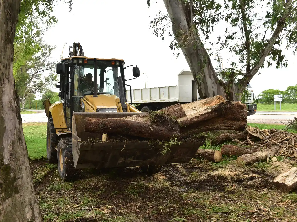 Temporal: continuaban los trabajos de ordenamiento urbano