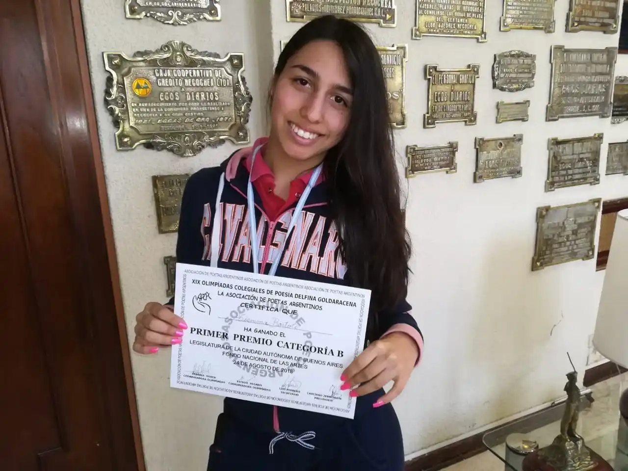 Entregarán premios de un certamen literario