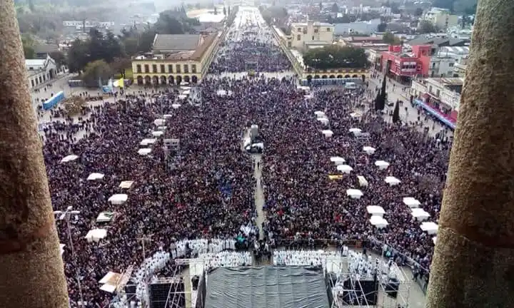 La Iglesia Católica realizó una masiva misa contra el aborto en Luján