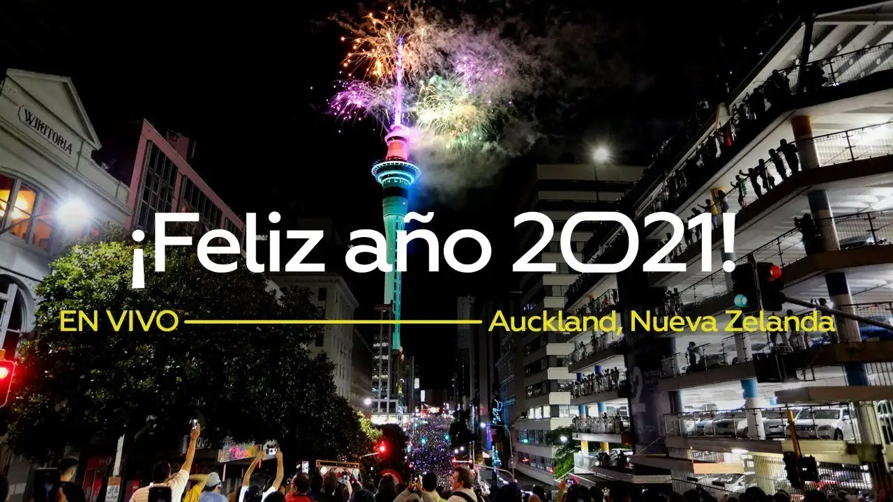 Así se celebra en el mundo la llegada del 2021