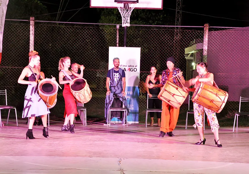 En San Cayetano cerró la gira de verano de Milonga La Peregrina