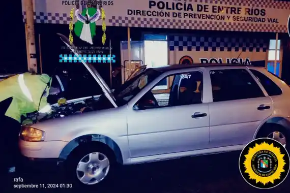 Secuestraron otro auto con documentación falsa ingresando a la provincia