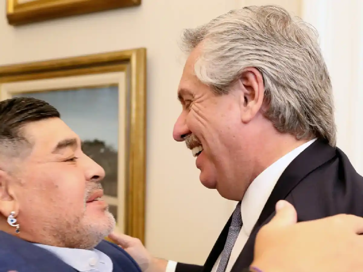 De capitán a capitán: el elogio de Maradona para el presidente Fernández por su rol en la pandemia