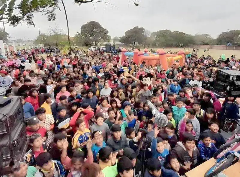 Mes de las Infancias: jornada 
recreativa en el barrio Nam-Qom