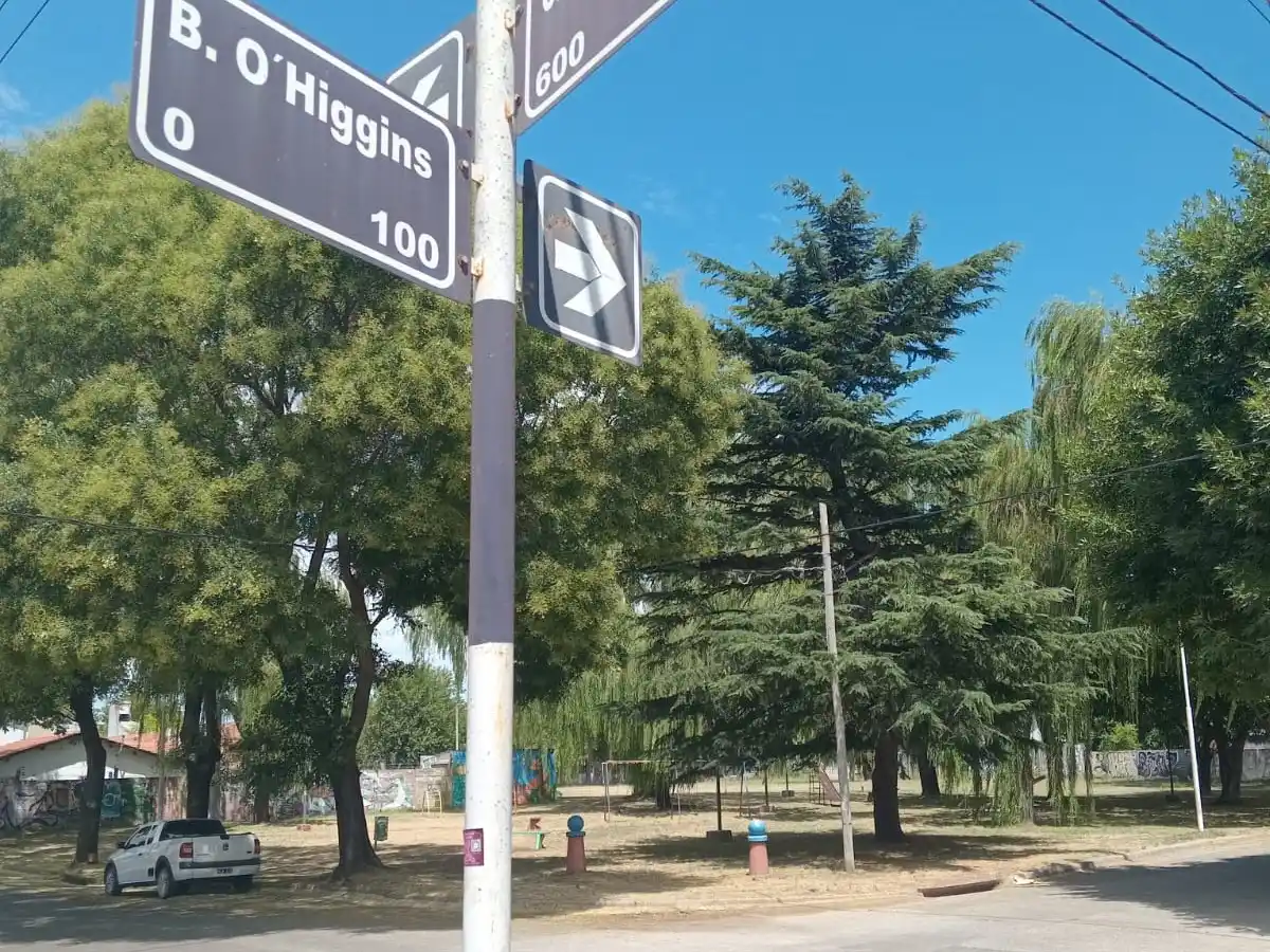Propusieron destinar un sector de la plaza de O'Higgins y Brandsen a la creación de un "gimnasio a cielo abierto".
