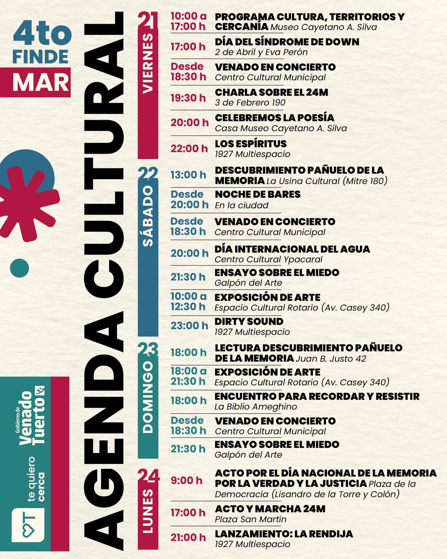 agenda cultural