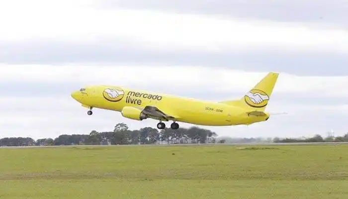 Mercado Libre estrenó  su propia flota de aviones  en Brasil
