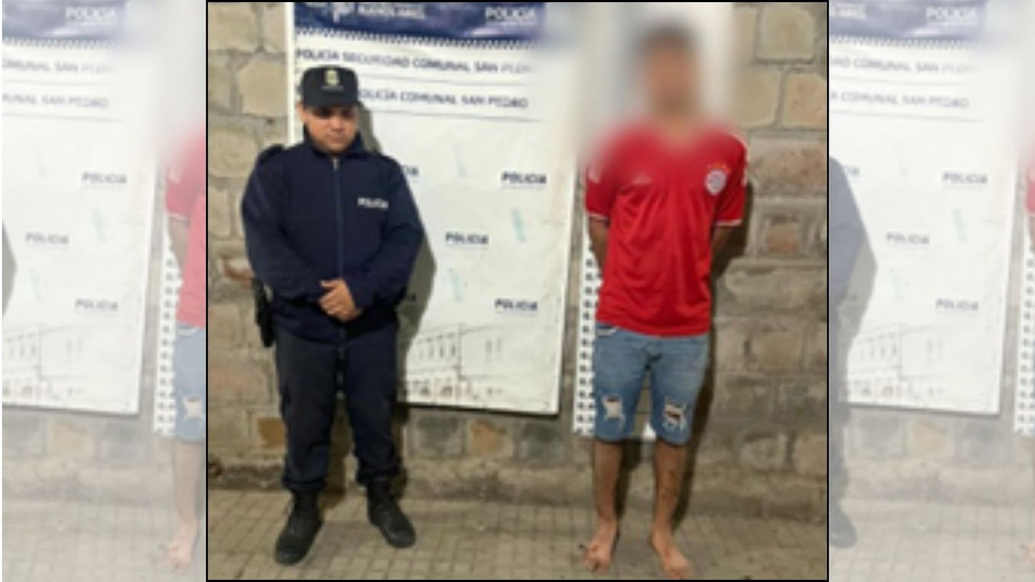 Un joven fue el autor del incendio de una vivienda. Además, amenazó y lesionó a una persona.