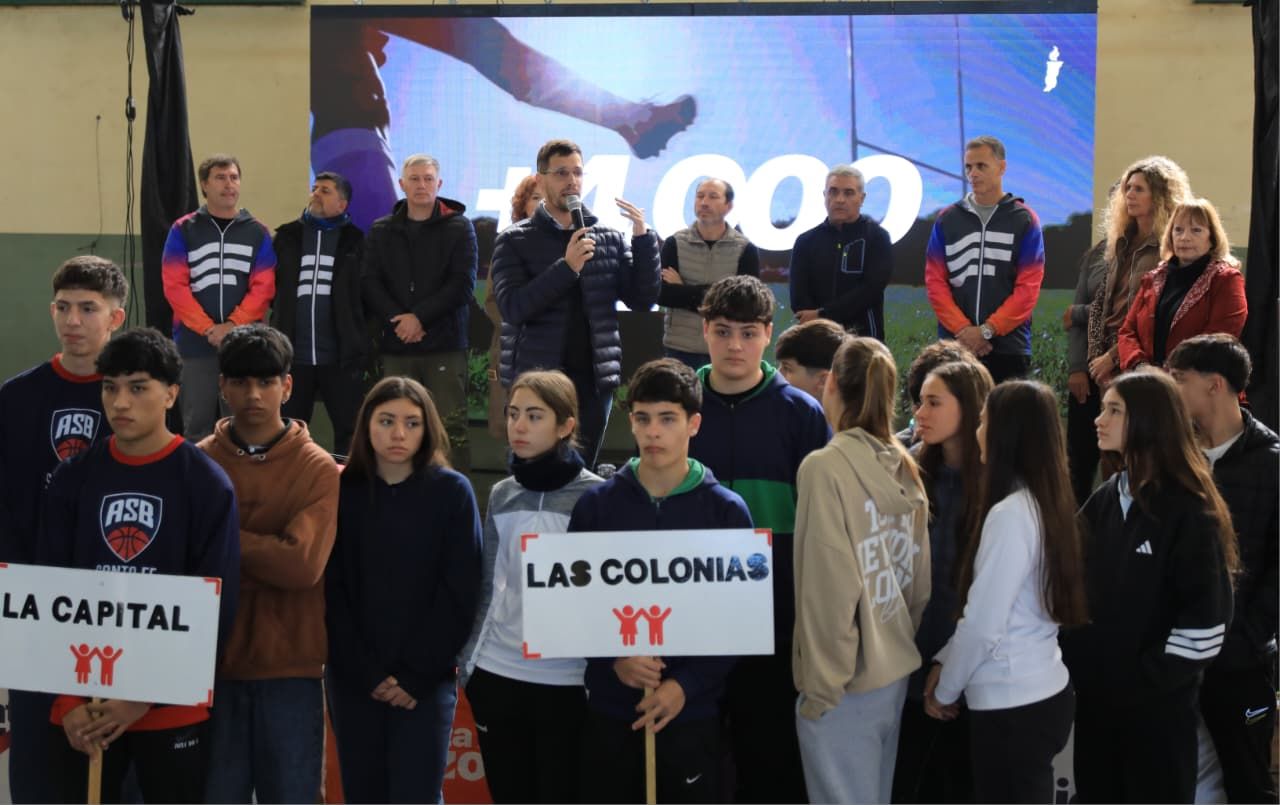 Rafaela fue sede del programa “Santa Fe en Movimiento”