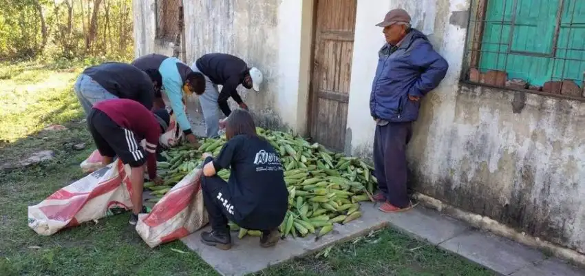 Paipperos aborígenes hicieron su aporte al Plan Nutrir