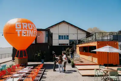 Grossteiner brilló en la Muestra Anual de la Construcción