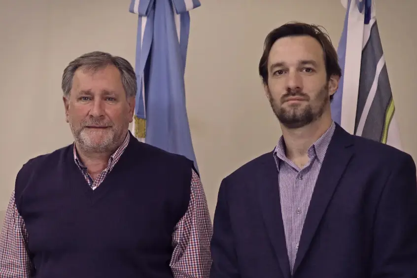 Alejandro Federico, recibió al Intendente Electo, Juan Luis Mancini,