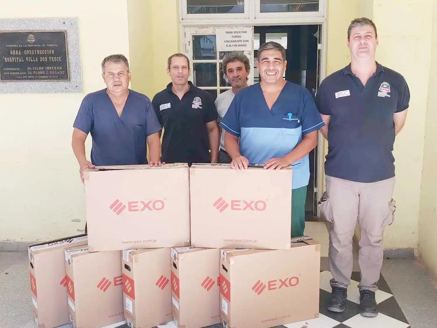 Nuevo equipamiento informático
al Hospital de Villa Dos Trece