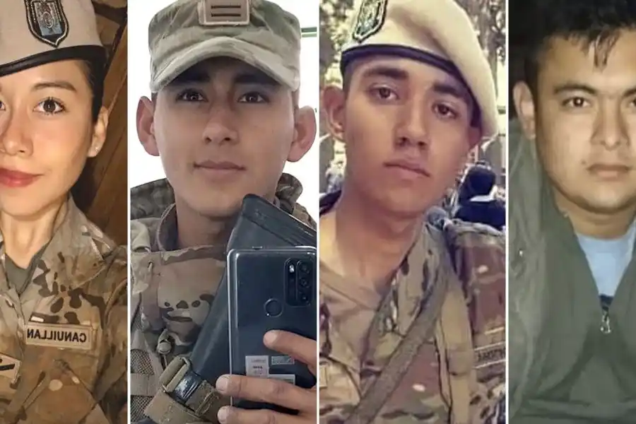 Quiénes eran los cuatro miembros del Ejército que murieron en el trágico accidente del camión en Neuquén