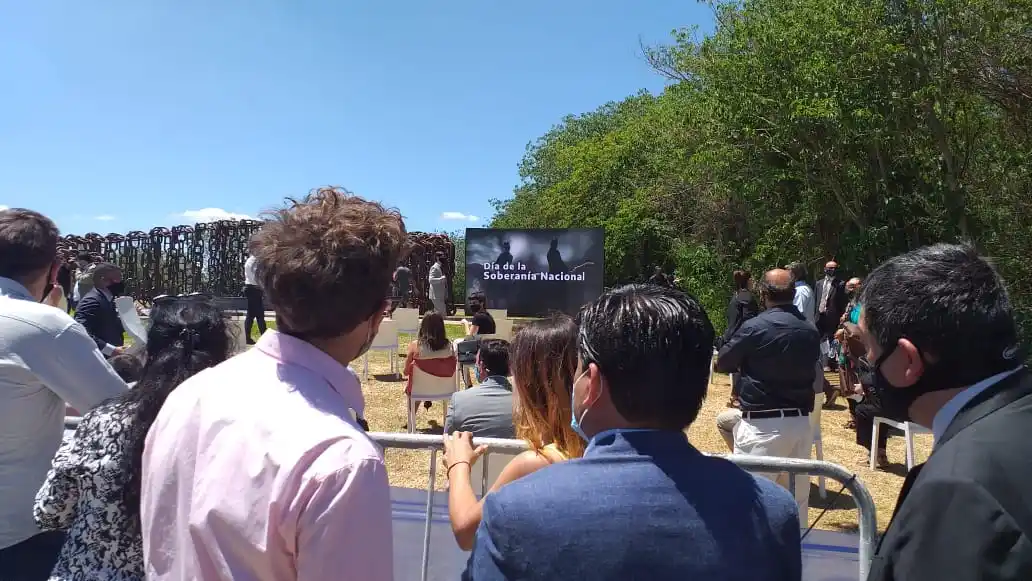 Alberto Fernández en Vuelta de Obligado: la lista de funcionarios y concejales oficialistas que no pudieron entrar al palco